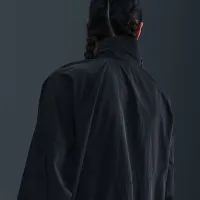 Nike Sportswear Windrunner жіноча оверсайз Куртка колір чорний