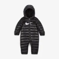 Nike Baby (0-9M) Swoosh Snowsuit колір чорний