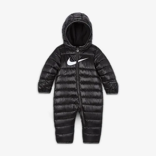 Nike Baby (0-9M) Swoosh Snowsuit цвет черный