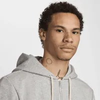 Nike Standard Issue чоловічі Dri-FIT Full-Zip баскетбольні Толстовка з капюшоном колір сірий