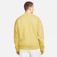 Nike Solo Swoosh мужские Fleece Crew Yellow