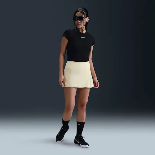 Nike Victory женская Dri-FIT Straight Tennis юбка цвет коричневый