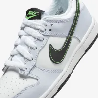 Nike Dunk Low Little дитячі Кросівки колір білий