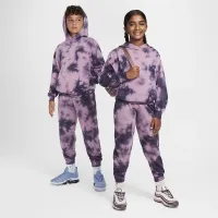 Nike Sportswear Club Fleece Big дитячі Толстовка з капюшоном колір фіолетовий