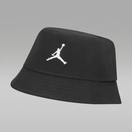 Nike Jordan Little дитячі Bucket Hat колір чорний
