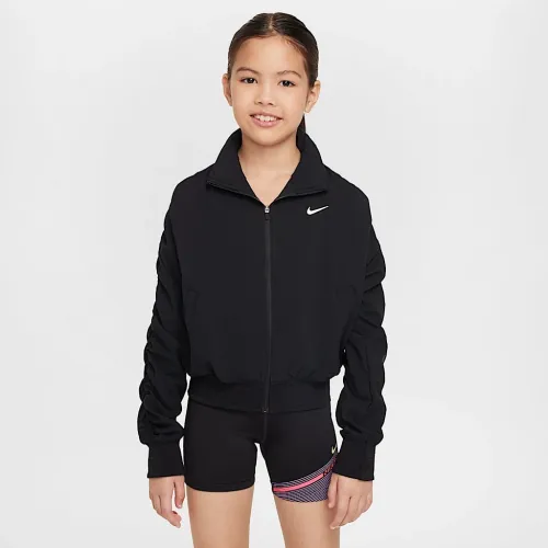 Nike Girls' Dri-FIT Lightweight Куртка цвет черный