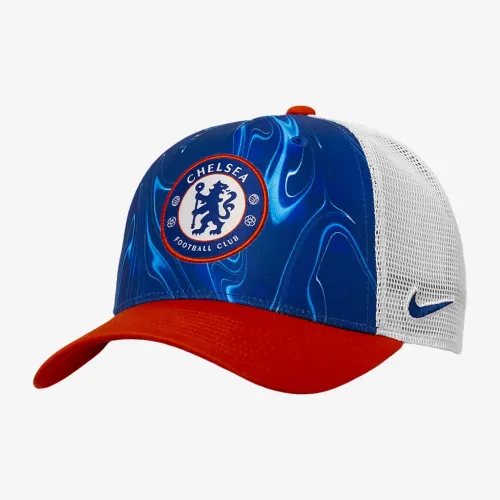Chelsea FC Nike Soccer Trucker Cap Orange