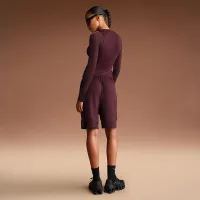 NikeSKIMS Airy жіноча Long-Sleeve Crew-Neck Top колір червоний