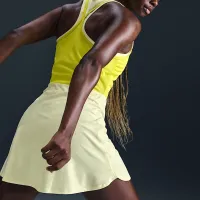NikeCourt Slam женская Dri-FIT Tennis Костюм цвет зеленый