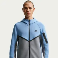 Nike Tech мужские Fleece Windrunner Full-Zip Куртка синий