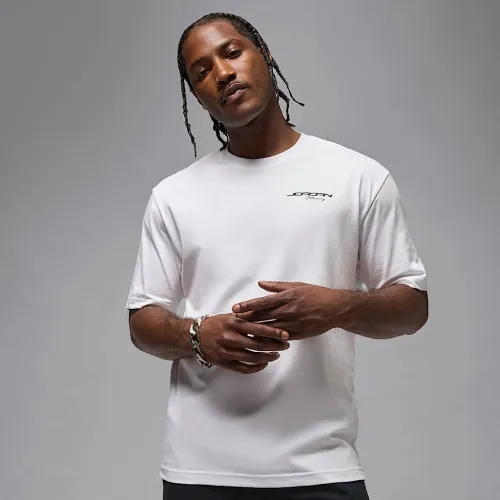 Nike Jordan чоловічі футболка колір білий