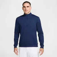Nike Tour мужские 1/2-Zip для гольфа Top синий