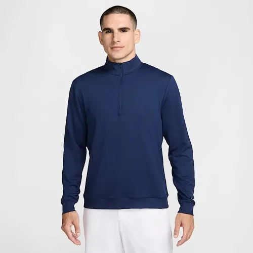 Nike Tour чоловічі 1/2-Zip для гольфу Top блакитний