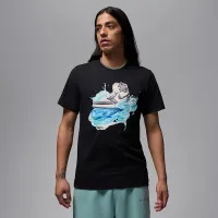 Nike Jordan Flight Essentials AJ1 чоловічі Short-Sleeve футболка колір чорний