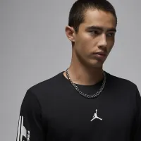 Nike Jordan MVP чоловічі Long-Sleeve футболка колір чорний