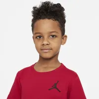 Nike Jordan Jumpman Air Little дитячі Embroideколір червоний футболка колір червоний