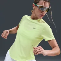 Nike Swift жіноча Dri-FIT Short-Sleeve Running Top Yellow
