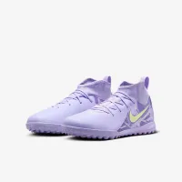 Nike United Jr. Phantom Luna 2 Academy Big дитячі TF High-Top Soccer Кросівки колір фіолетовий