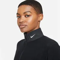 Nike Therma-FIT Victory женская Long-Sleeve 1/2-Zip для гольфа Top цвет черный