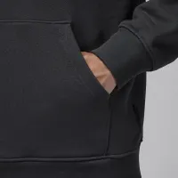 Nike Air Jordan Wordmark чоловічі Fleece Pullover Толстовка з капюшоном колір чорний