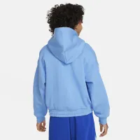 Nike Culture of баскетбольные Big детские Pullover Fleece Толстовка с капюшоном синий