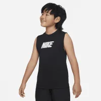 Nike Dri-FIT Multi+ Big дитячі (для хлопчиків) Sleeveless тренувальні Top колір чорний