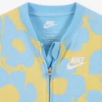 Nike Floral Baby (0-9M) Coverall Blue