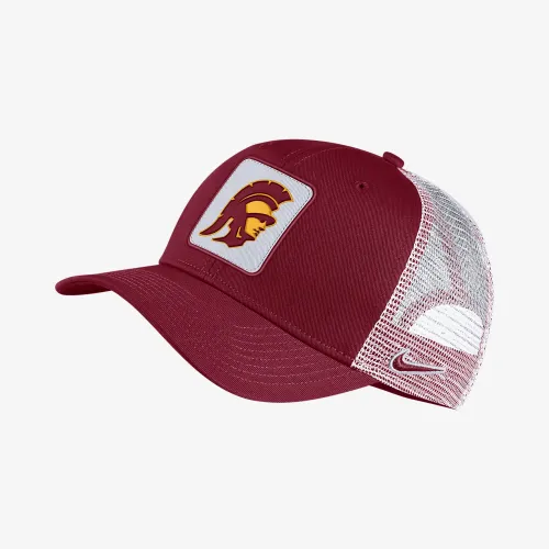 Nike College Classic99 (USC) Adjustable Trucker Cap цвет красный