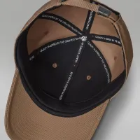 Nike Jordan Rise Cap Adjustable Hat колір коричневий
