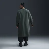 Nike Sportswear Phoenix Fleece женская оверсайз Long Cardigan (большие размеры) цвет зеленый