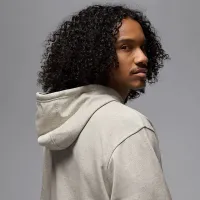 Nike Jordan Sport Crossover мужские Dri-FIT Pullover Fleece Толстовка с капюшоном цвет серый