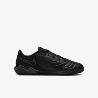 Nike Jr. Tiempo Legend 10 Academy Little/Big детские Indoor/Court Low-Top Soccer Кроссовки цвет черный