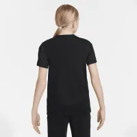 Nike Dri-FIT Academy23 Big дитячі Short-Sleeve Soccer Top колір чорний