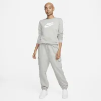 Nike Sportswear Club Fleece женская Logo Crew-Neck свитшот цвет серый