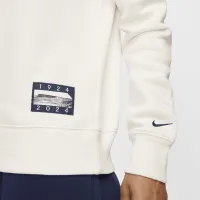 Team USA Phoenix Fleece женская Nike Crew-Neck свитшот цвет белый