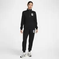 Nike Sportswear Club Fleece жіноча 1/4-Zip Top колір чорний