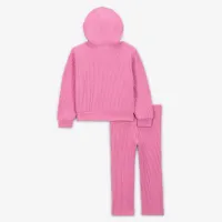 Nike Swoosh Spirit Baby (12-24M) 2-Piece Cozy Rib набор Pink