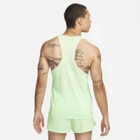Nike Fast мужские Dri-FIT Running Singlet цвет зеленый