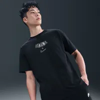 Nike Sportswear Solo Swoosh футболка цвет черный