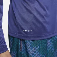 Nike N7 Dri-FIT чоловічі Long-Sleeve тренувальні футболка колір фіолетовий