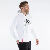 Кофта/футболка Alpha Industries Basic Hoody 17831209 - Белая