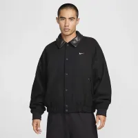 Nike Solo Swoosh чоловічі Wool Varsity Куртка колір чорний