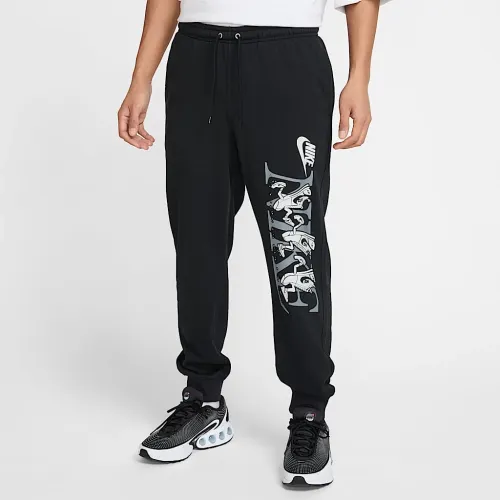 Nike Club чоловічі French Terry Jogger колір чорний