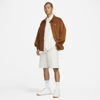 Nike Life чоловічі Woven Military Short-Sleeve Button-Down Shirt колір сірий