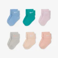 Nike Baby Waffle Knit носки (6 пары) многоцветный