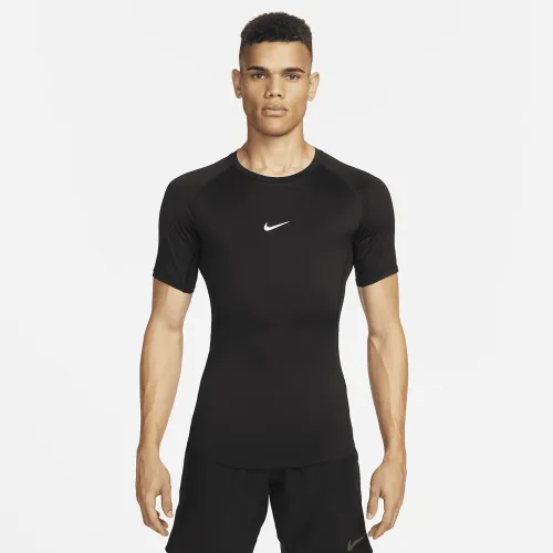 Nike Pro чоловічі Dri-FIT Tight Short-Sleeve Fitness Top колір чорний
