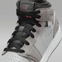 Nike Air Jordan 1 Mid Wings Big детские Кроссовки цвет серый