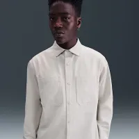 Nike SB Long-Sleeve Woven Skate Top колір сірий