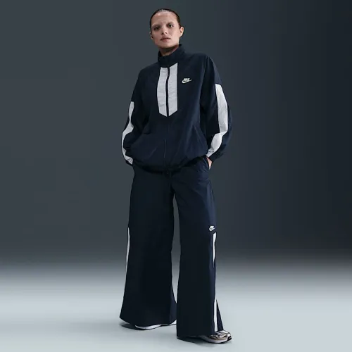 Nike Sportswear женская Wide-Leg Woven Pants синий