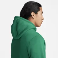 Nike Club Fleece чоловічі Pullover Толстовка з капюшоном колір зелений
